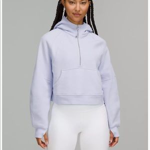 Lulu SCUBA OVERSIZED HALF-ZIP HOODIE XS/S